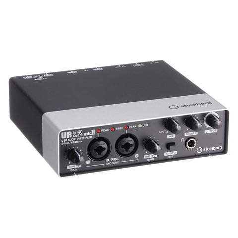 UR22MKII Steinberg 24/192 2-In/2-Out USB 2.0 Audio Interface – RS